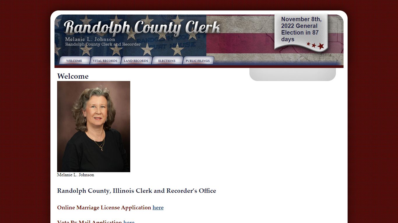 Randolph County Clerk Welcome | Randolph County Clerk